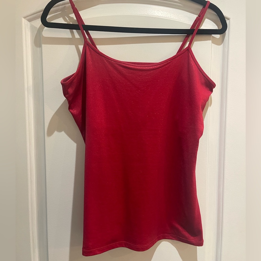 White House black market sparkly cami